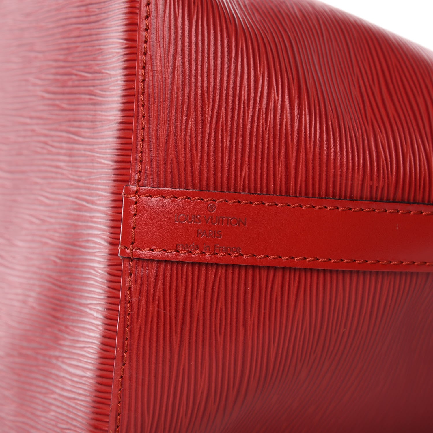 Louis Vuitton Epi Petit Noe Castillan Red 10 of 11