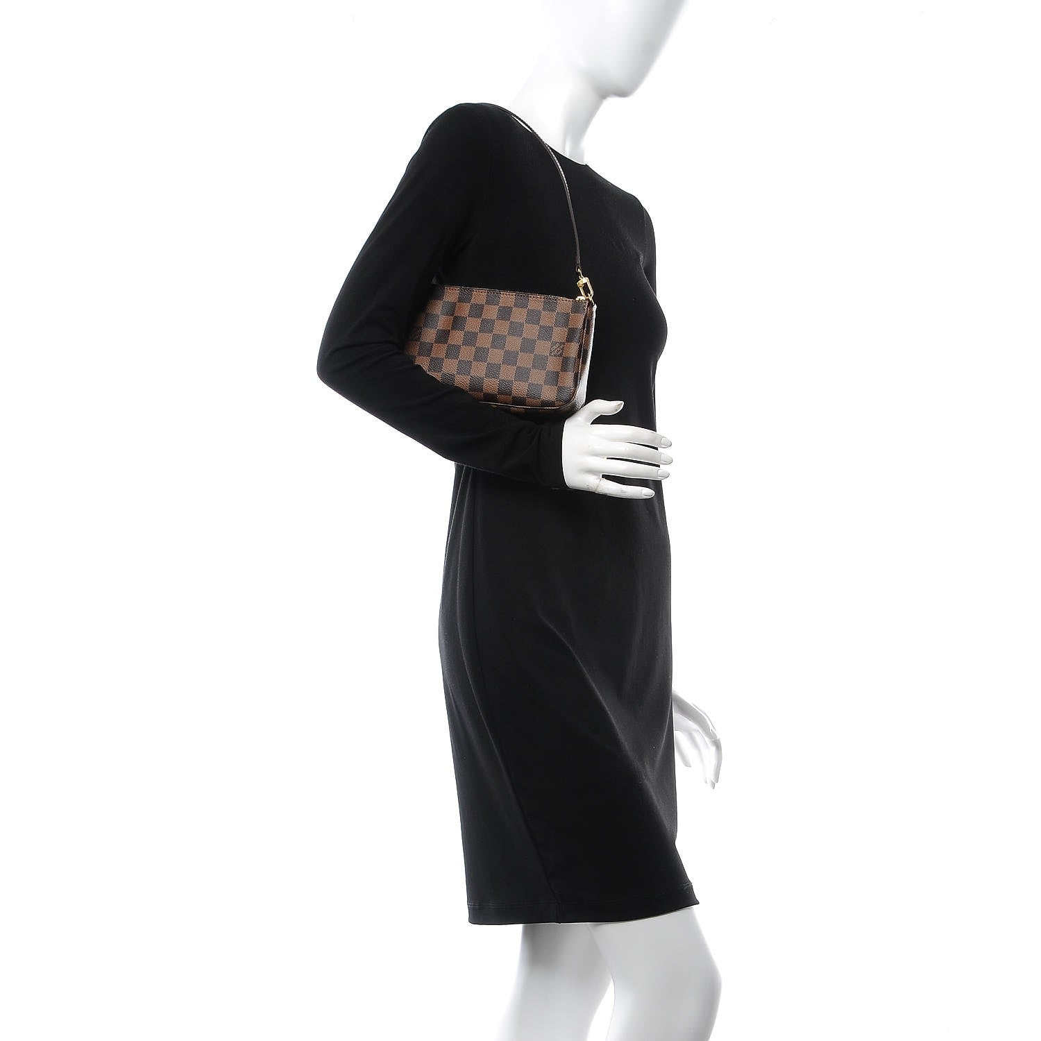 Louis Vuitton Damier Ebene Pochette Accessories NM 2 of 7