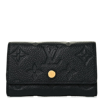 Louis Vuitton Empreinte Multicles 6 Key Holder Black 1 of 8