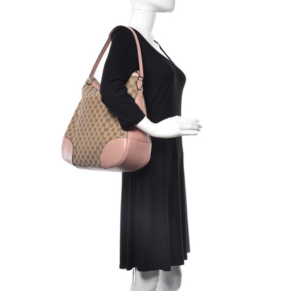 Gucci GG Monogram Large Margaux Hobo Beige Soft Pink 2 of 9