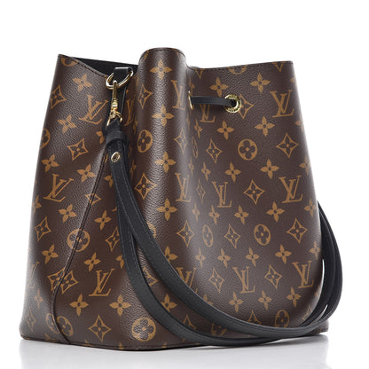 Louis Vuitton Monogram Neonoe MM Black 3 of 8