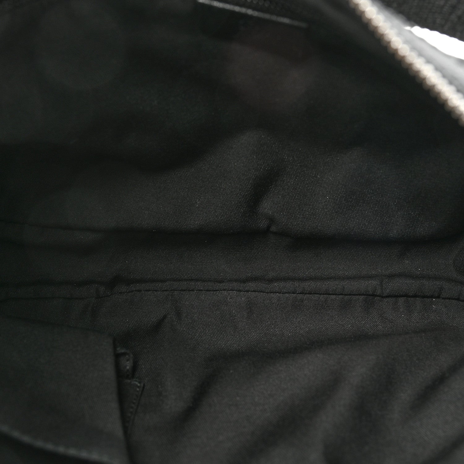 Gucci Monogram Medium Half Moon Hobo Black 5 of 13