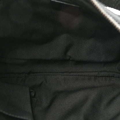 Gucci Monogram Medium Half Moon Hobo Black 5 of 13
