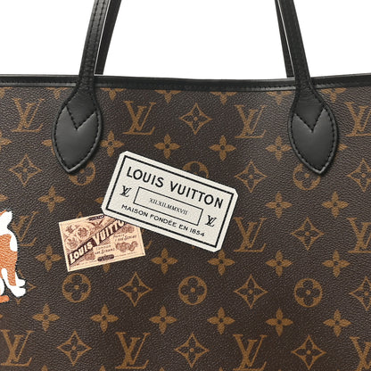 Louis Vuitton Monogram My LV World Tour Neverfull MM 8 of 10