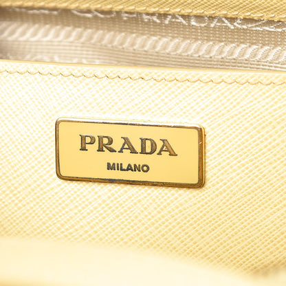 Prada Saffiano Large Galleria Double Zip Tote Ginestra 6 of 23
