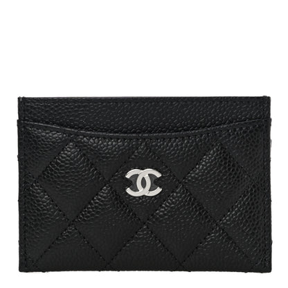 Chanel Caviar Quilted Card Holder Black 1 of 12
