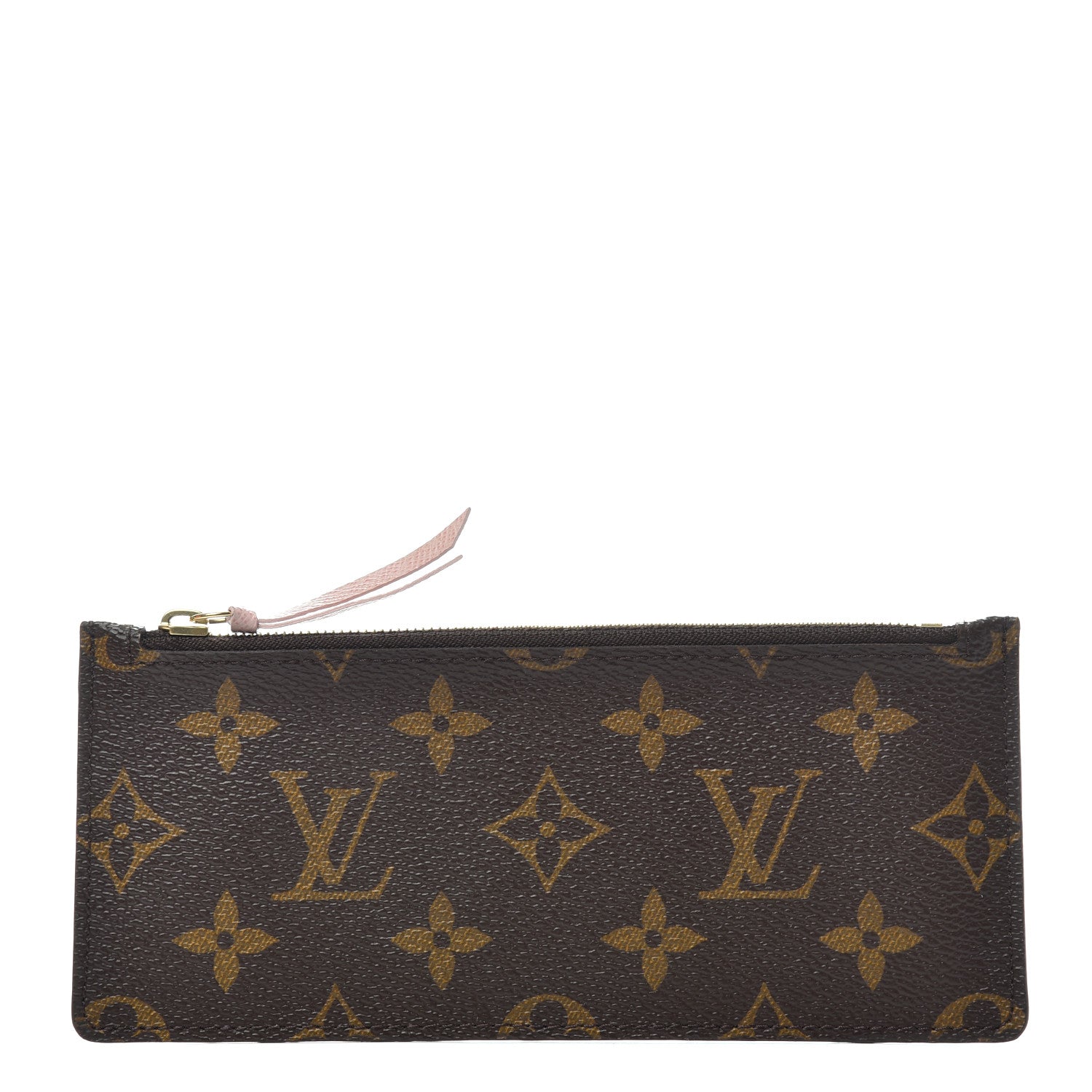 Louis Vuitton Monogram Josephine Wallet Zippered Insert Rose Ballerine 1 of 7