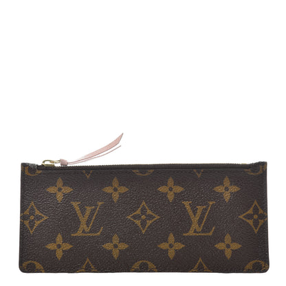 Louis Vuitton Monogram Josephine Wallet Zippered Insert Rose Ballerine 1 of 7