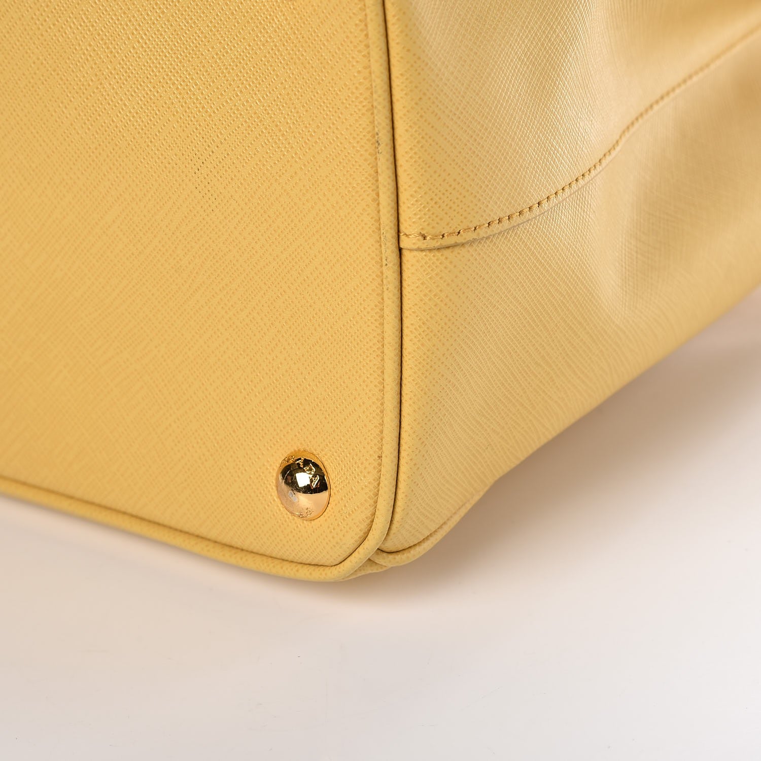 Prada Saffiano Medium Galleria Double Zip Tote Ginestra 14 of 14