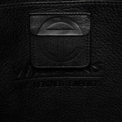 Telfar Pebbled Calfskin Medium Carry Bag Black 7 of 10