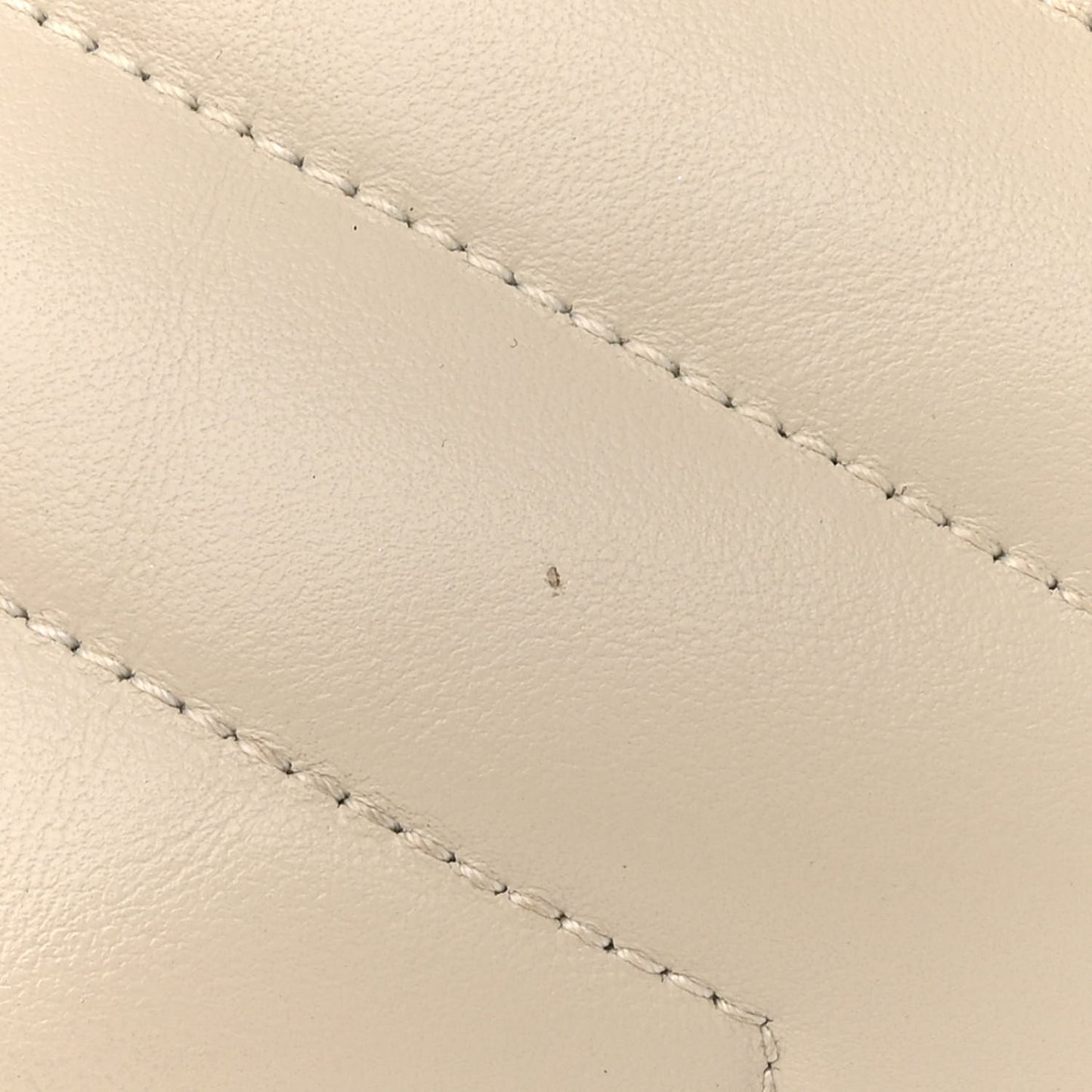 Calfskin Y Quilted Monogram Small Loulou Chain Satchel Crema Soft
