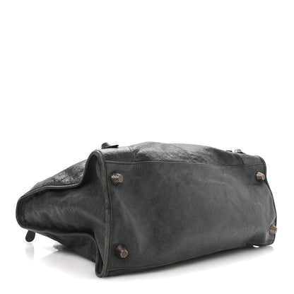Balenciaga Agneau Giant 21 Rose Gold Hardware Work  Anthracite 5 of 12