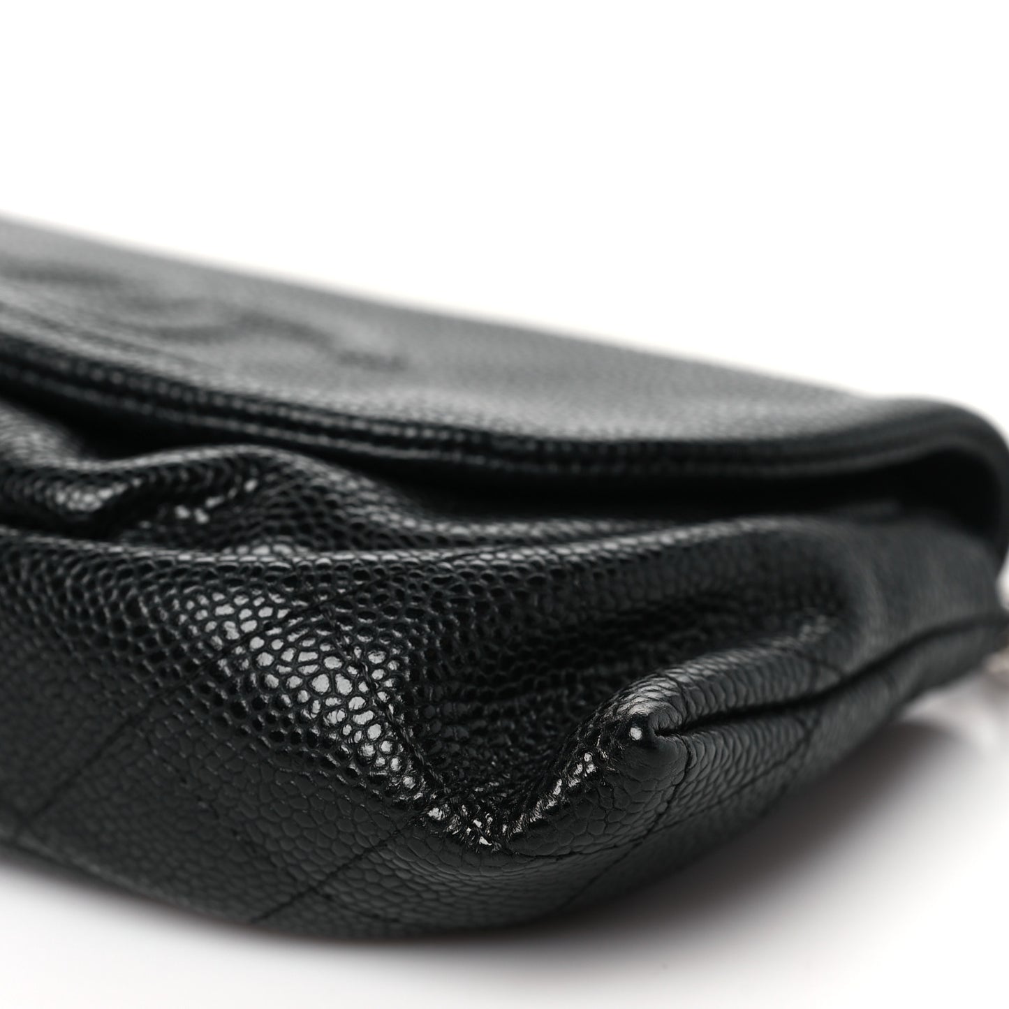 Caviar Half Moon Wallet On Chain WOC Black