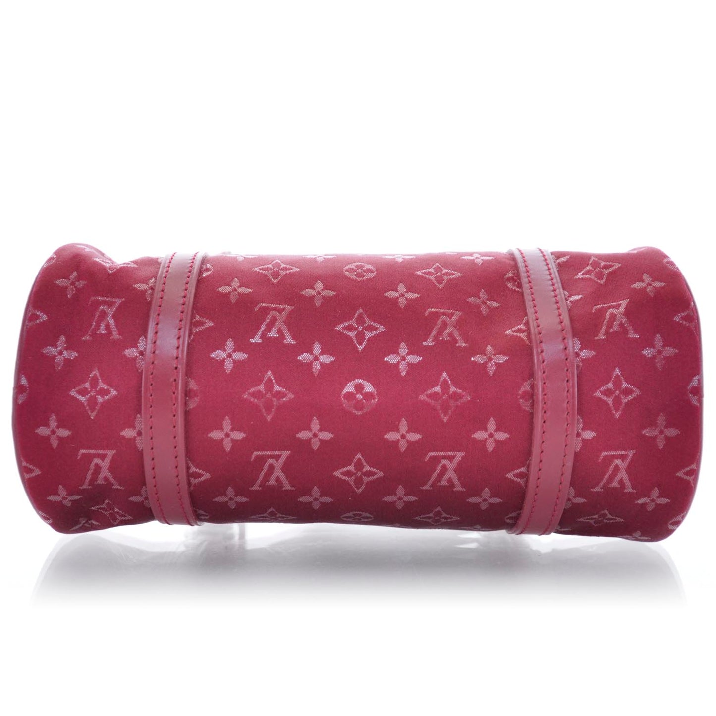 Satin Monogram Mini Papillon Red
