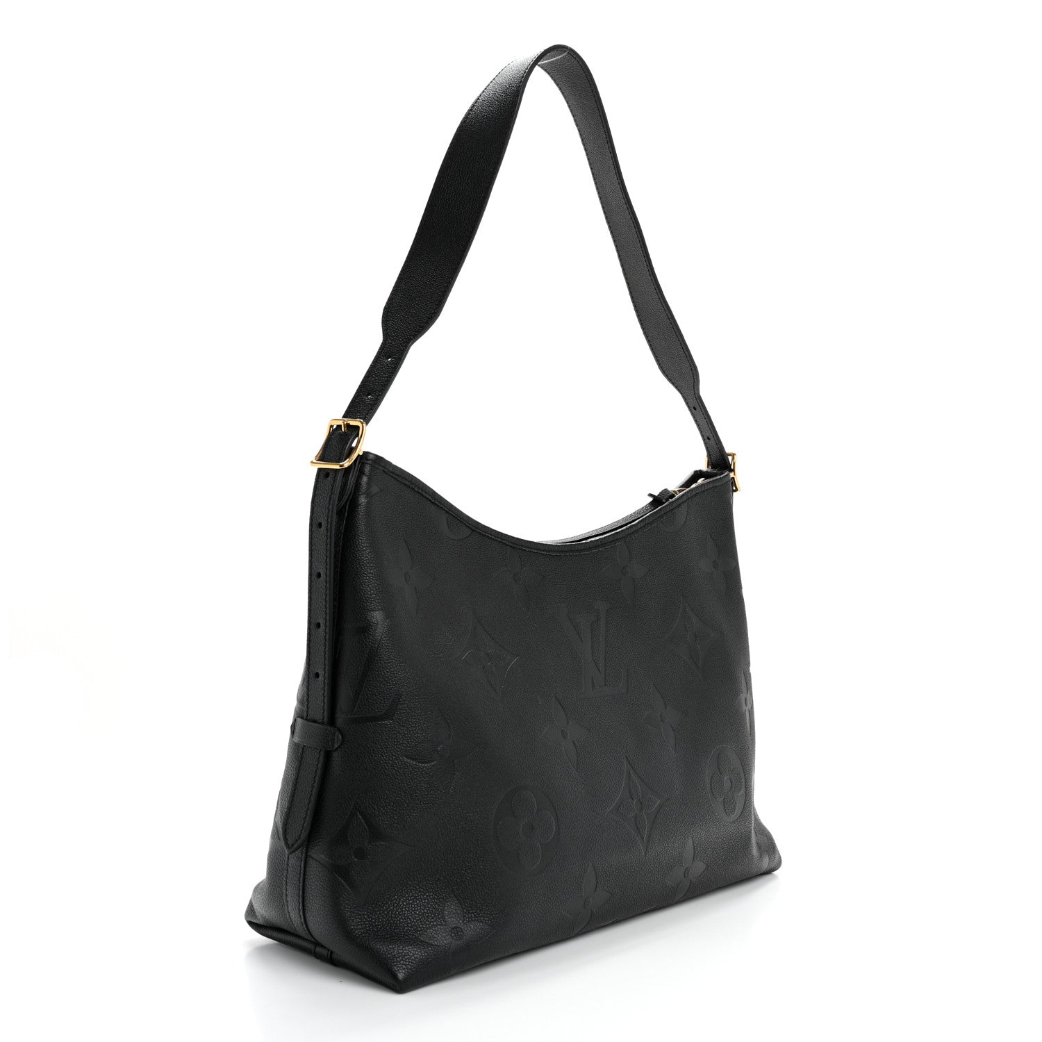 Louis Vuitton Empreinte Monogram Giant Carryall MM Black 3 of 13