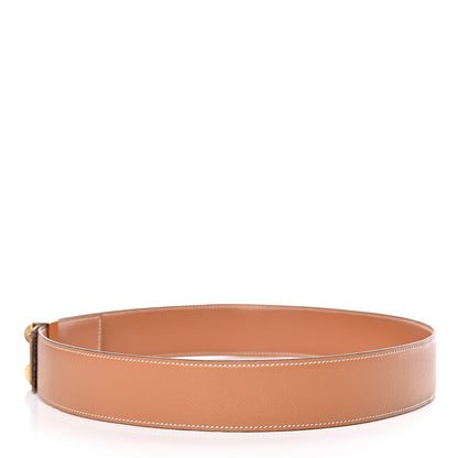 Hermes Courchevel Collier De Chien CDC Belt 80 Gold 3 of 9
