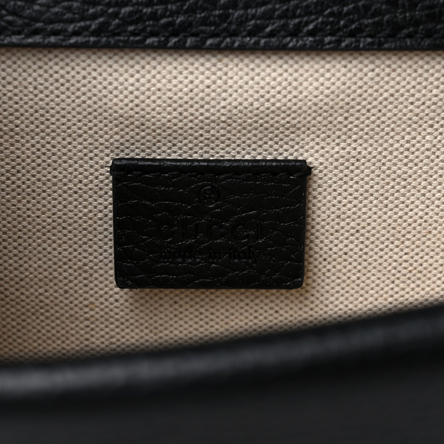 Calfskin Mini Dionysus Shoulder Bag Black