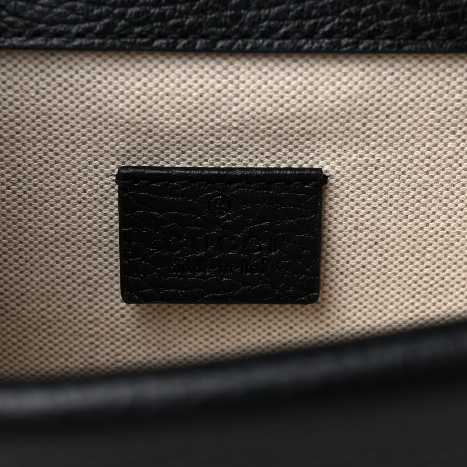 Gucci Calfskin Mini Dionysus Shoulder Bag Black 6 of 13