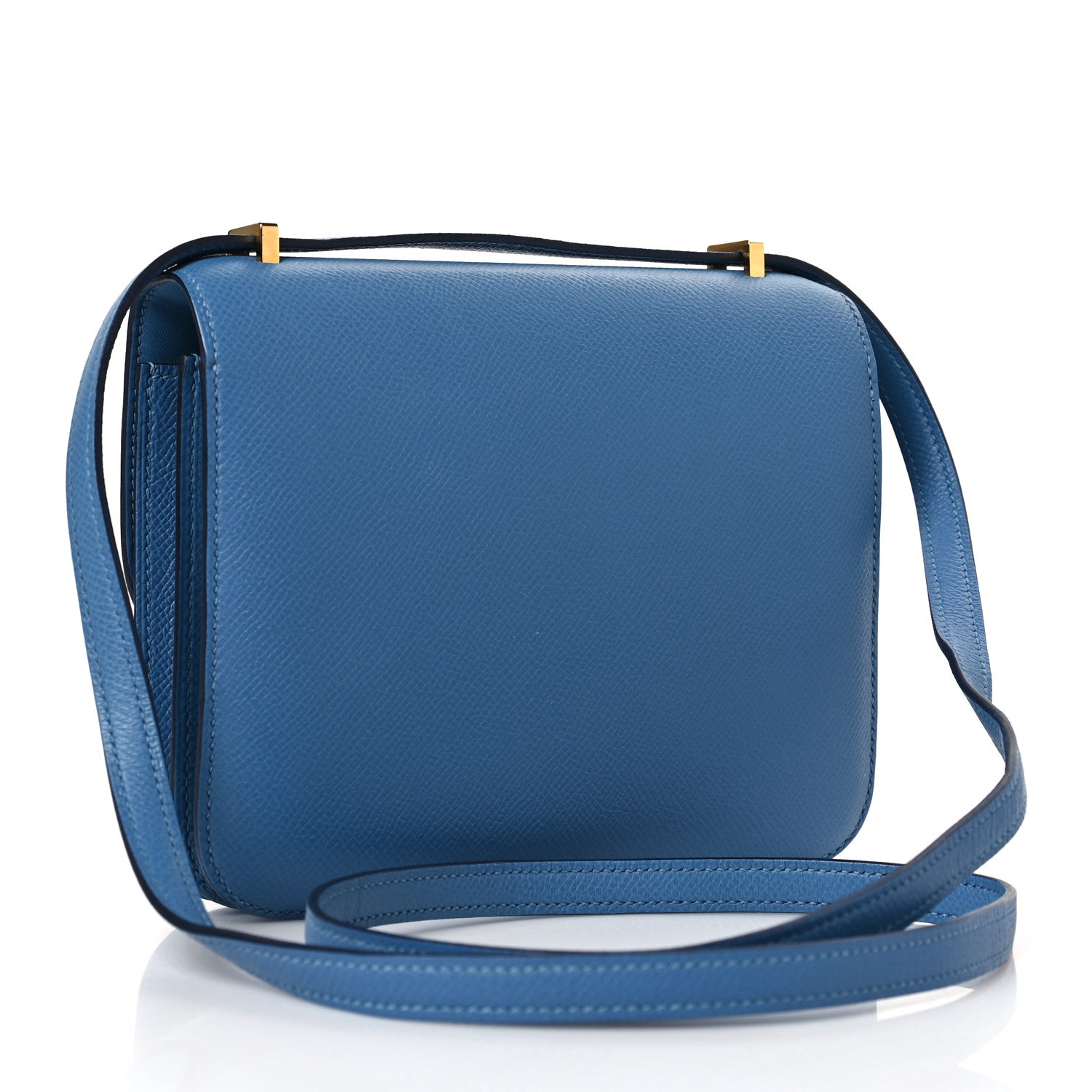 Hermes Epsom Constance 18 Bleu Azur 3 of 9