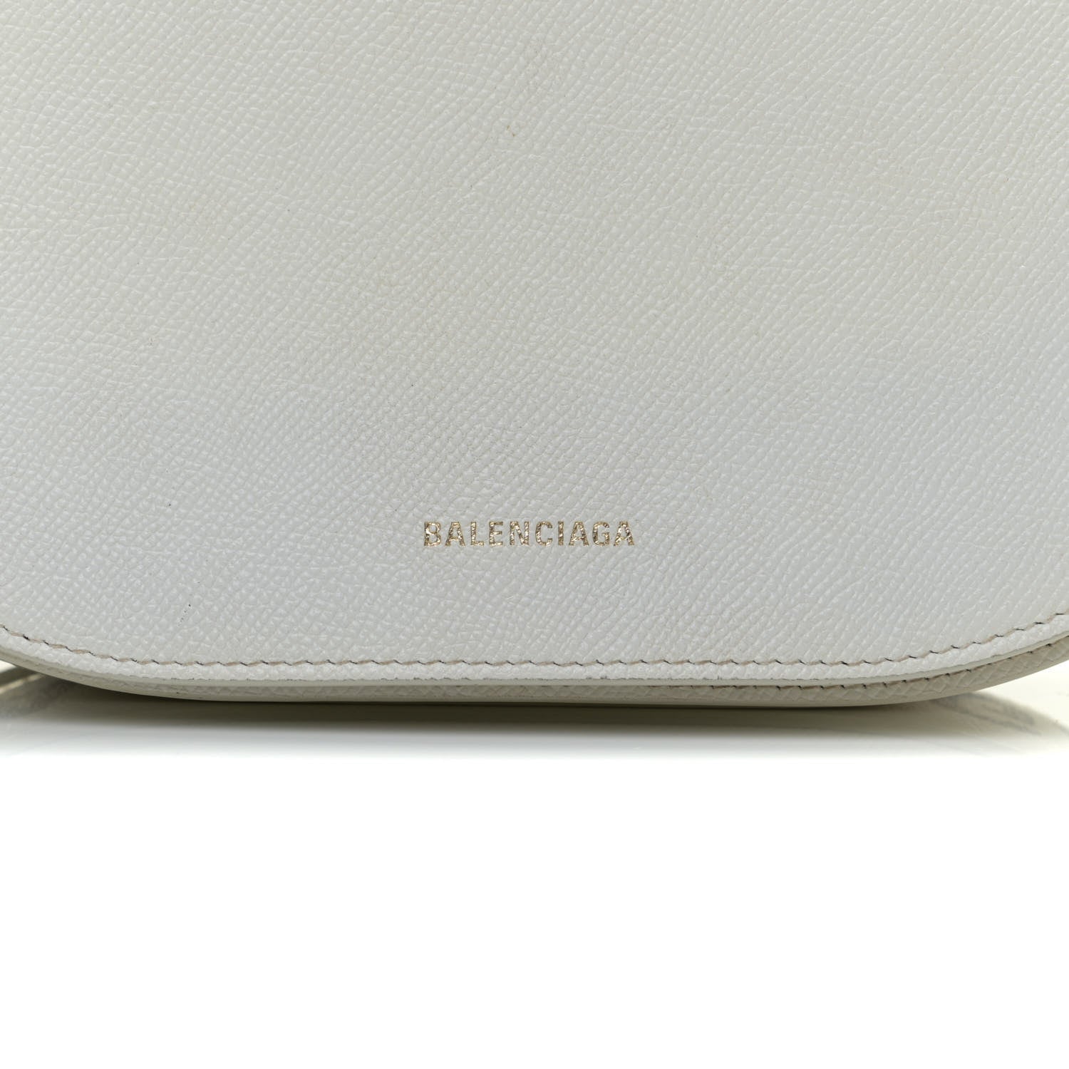 Balenciaga Signature Grained Calfskin Logo S Ville Day Bag White 7 of 13