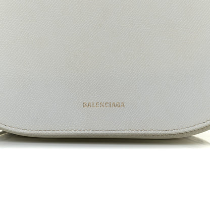Balenciaga Signature Grained Calfskin Logo S Ville Day Bag White 7 of 13