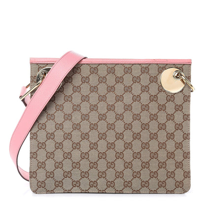 Gucci Monogram Eclipse Messenger Bag Pink 1 of 14