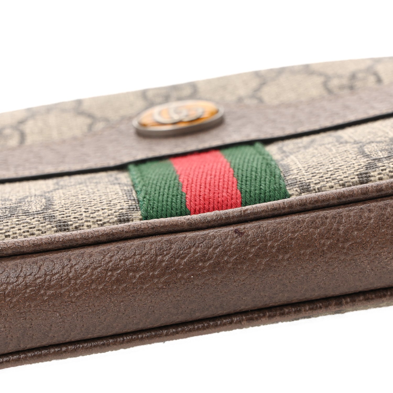Gucci GG Supreme Monogram Ophidia Belted iPhone Case 85 34 Dark Brown 12 of 16