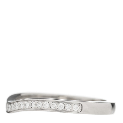 Cartier Platinum Diamond Ballerine Wedding Band Ring 46 3.75 2 of 6