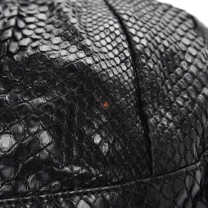 Gucci Python Icon Bit Shoulder Bag Black 9 of 10