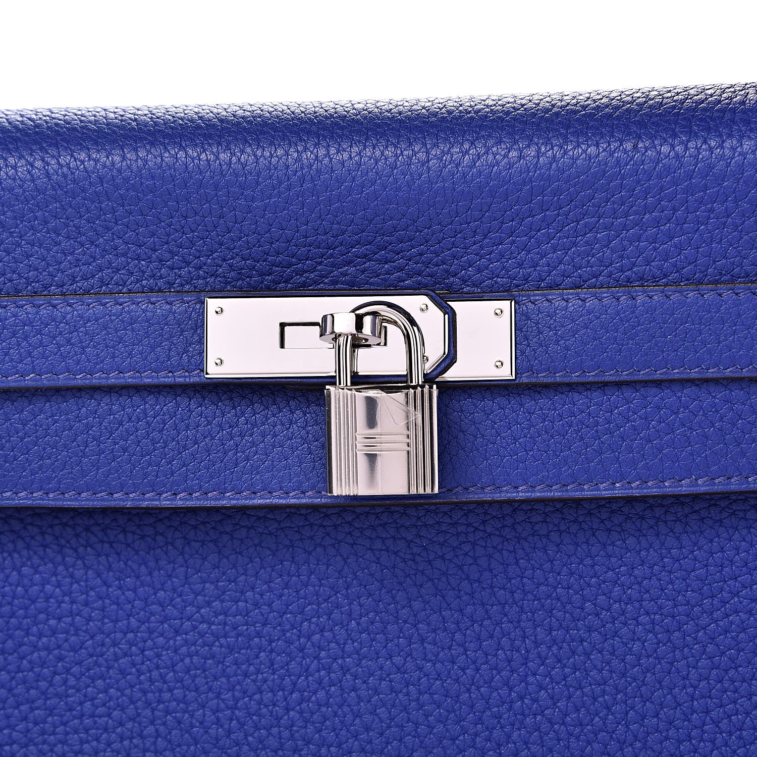 Hermes Togo Kelly Retourne 32 Bleu Electrique 36 of 37