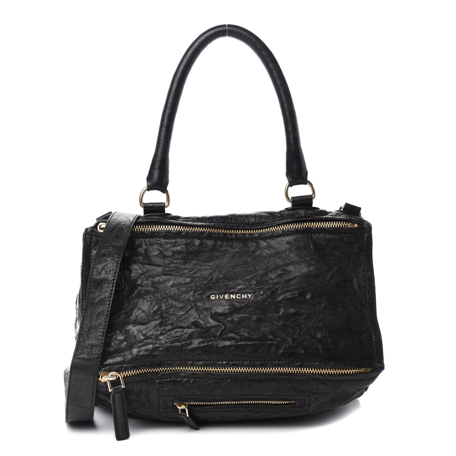 Givenchy Tumbled Sheepskin Medium Pandora Black 1 of 11