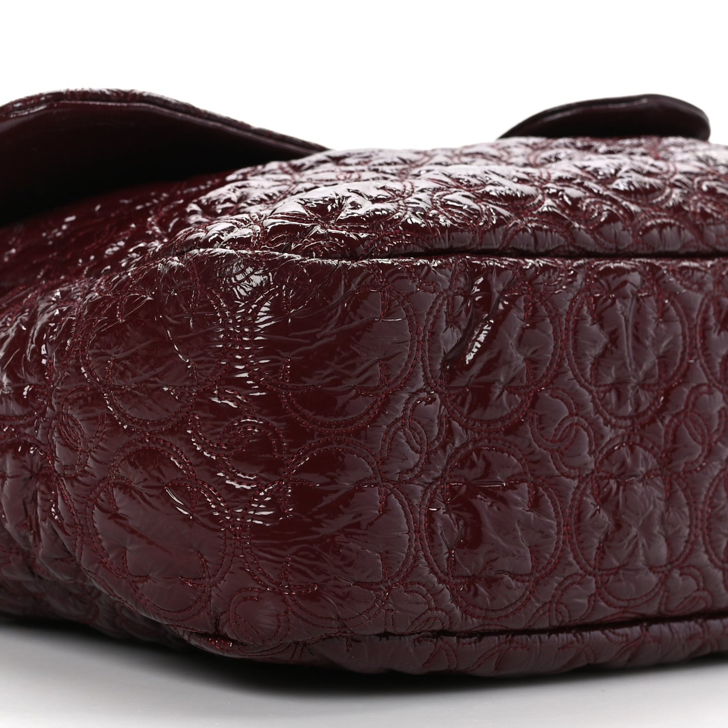 Vinyl Rock In Moscow Single Flap Dark Red