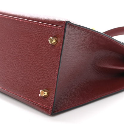 Hermes Epsom Kelly Sellier 28 Rouge H 10 of 11