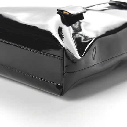 Saint Laurent Patent Toy Shopping Tote Black 7 of 9