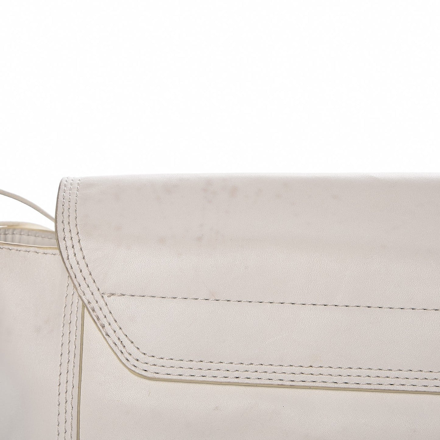 3.1 Calfskin Large Pashli Satchel White