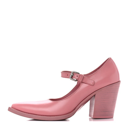 Prada Spazzolato Mary Jane 90mm Pumps 39.5 Petalo 1 of 11