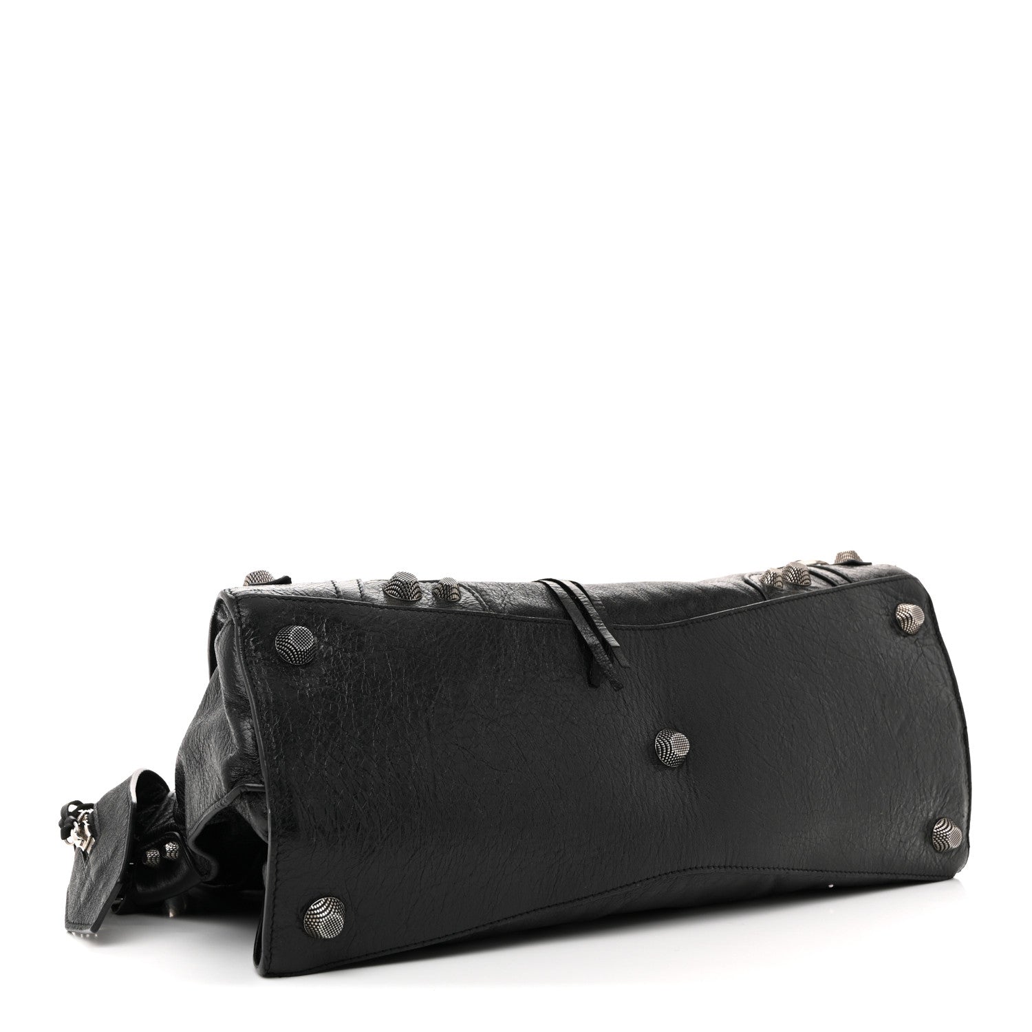 Balenciaga Agneau Arena Neo Cagole City Handbag Black 1781681