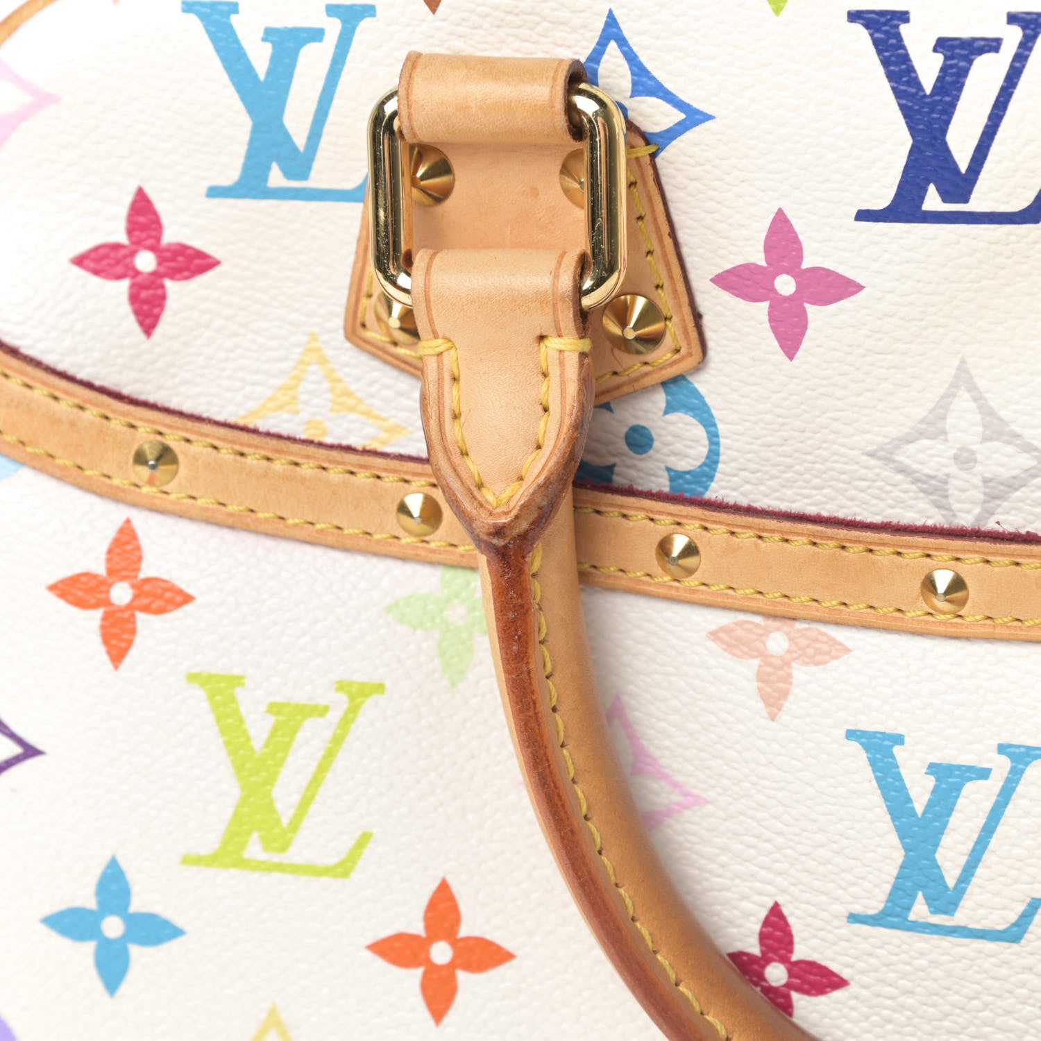 Louis Vuitton Monogram Multicolor Trouville White 15 of 17