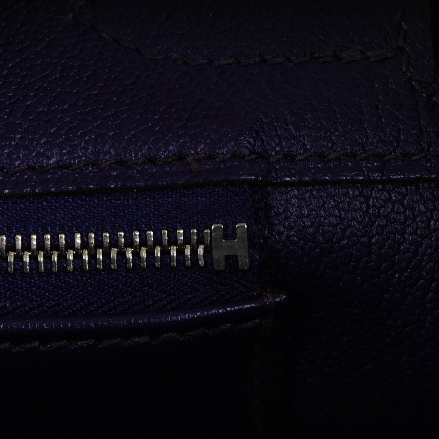 Chevre Bi-Color Horseshoe Birkin 30 Rose Shocking Iris