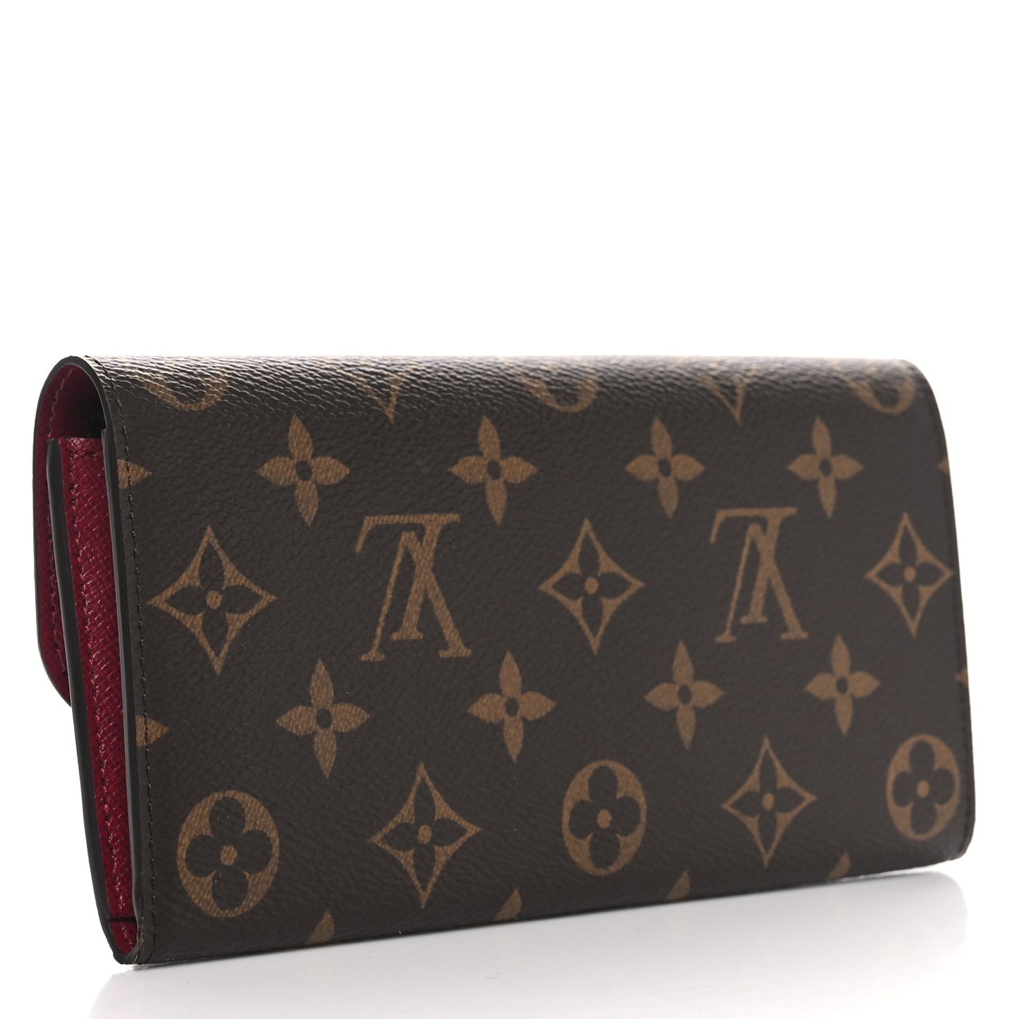 Monogram Emilie Wallet Fuchsia