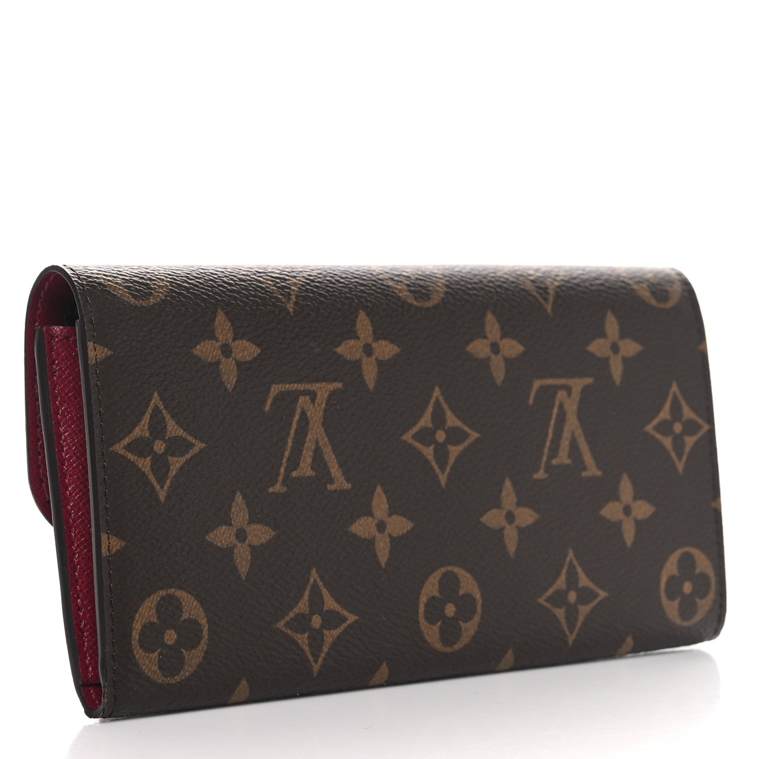 Louis Vuitton Monogram Emilie Wallet Fuchsia 3 of 9