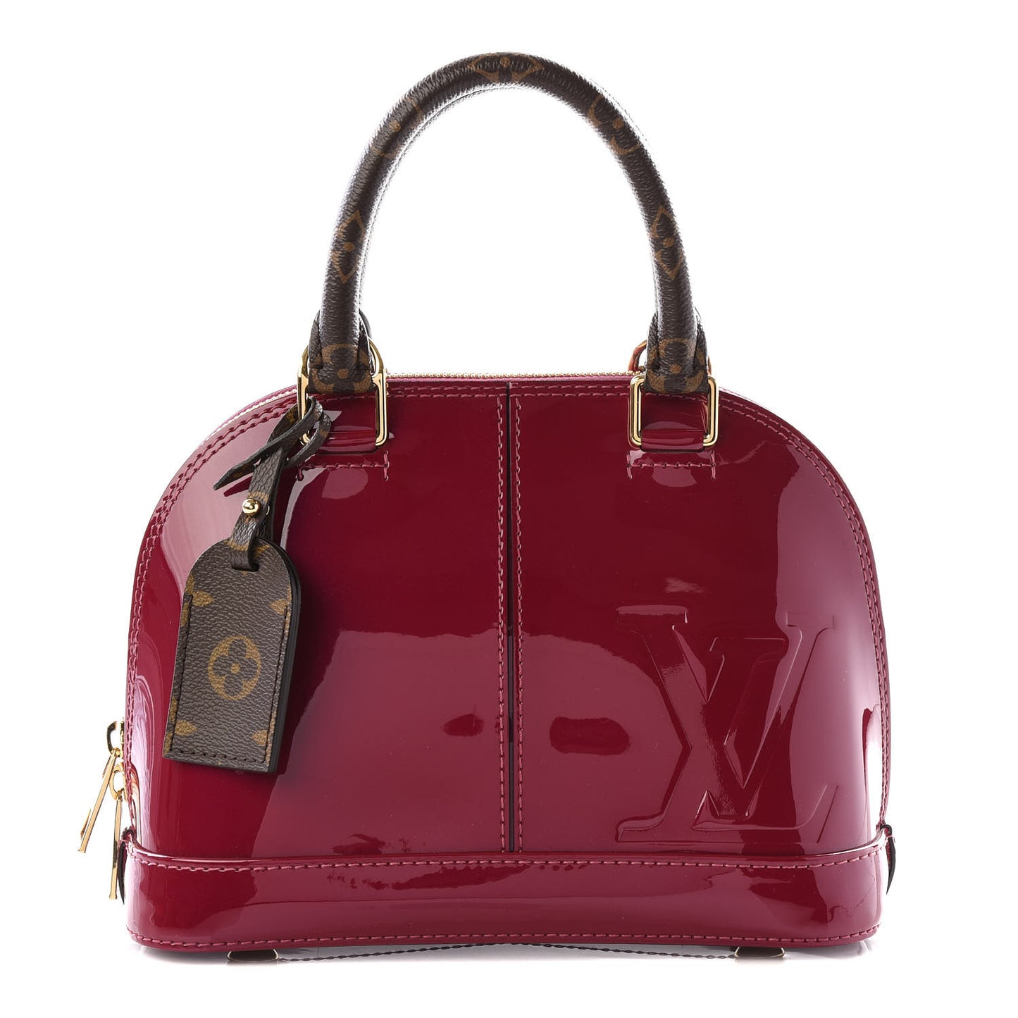 Patent Monogram Alma BB Magenta