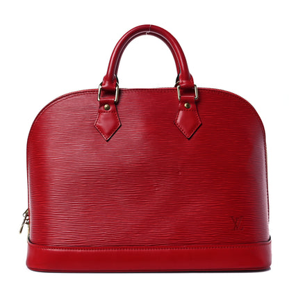 Louis Vuitton Epi Alma PM Castillan Red 1 of 10