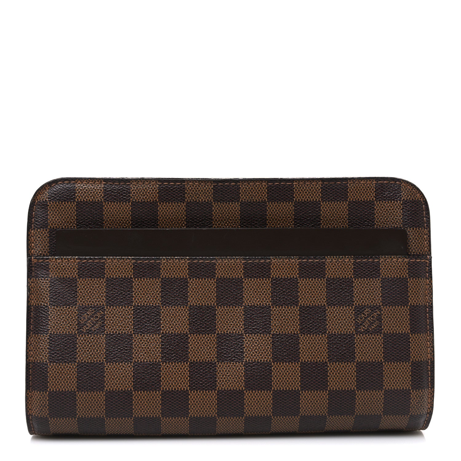 Louis Vuitton Damier Ebene Pochette Saint Louis Clutch 1 of 7