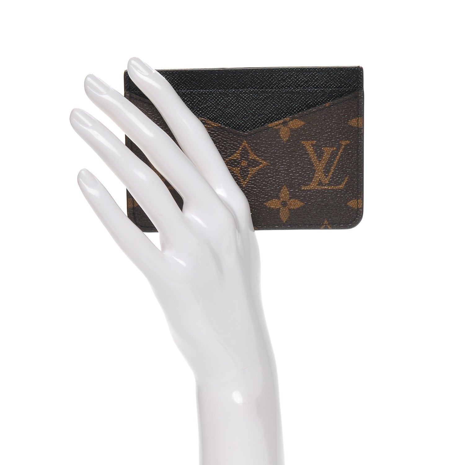 Louis Vuitton Monogram Macassar Neo Porte-Cartes Card Holder 2 of 6
