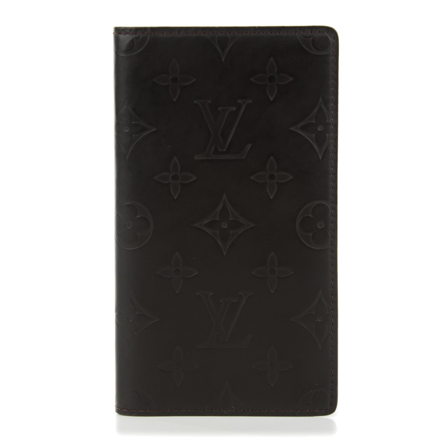 Louis Vuitton Monogram Glace Pocket Agenda Cover Cafe 1 of 7