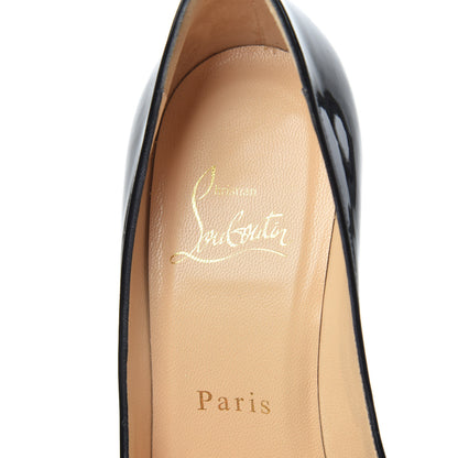 Christian Louboutin Patent Decollete 554 100 Pumps 35.5 Black 7 of 12