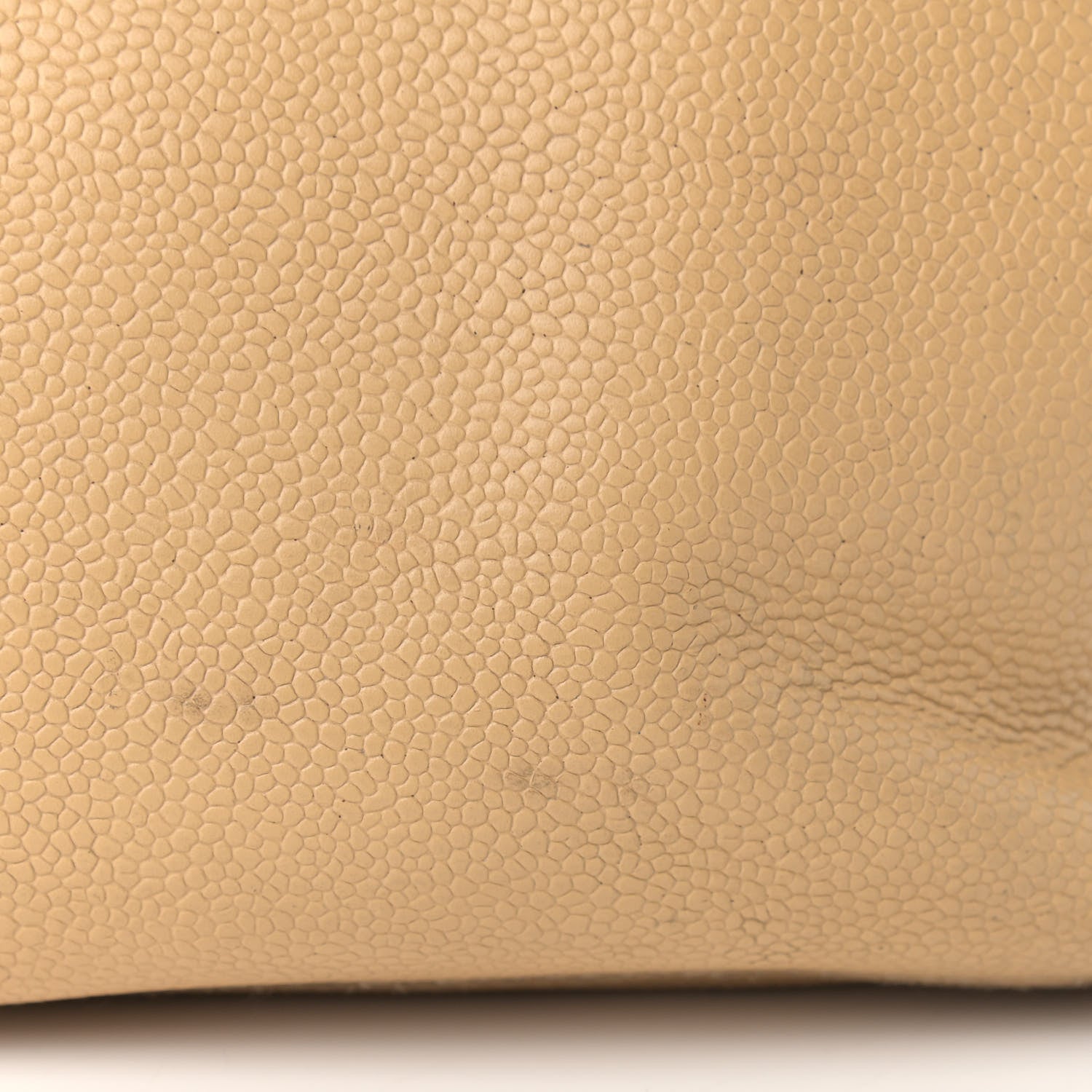 Chanel Caviar CC Shoulder Bag Beige 19 of 22