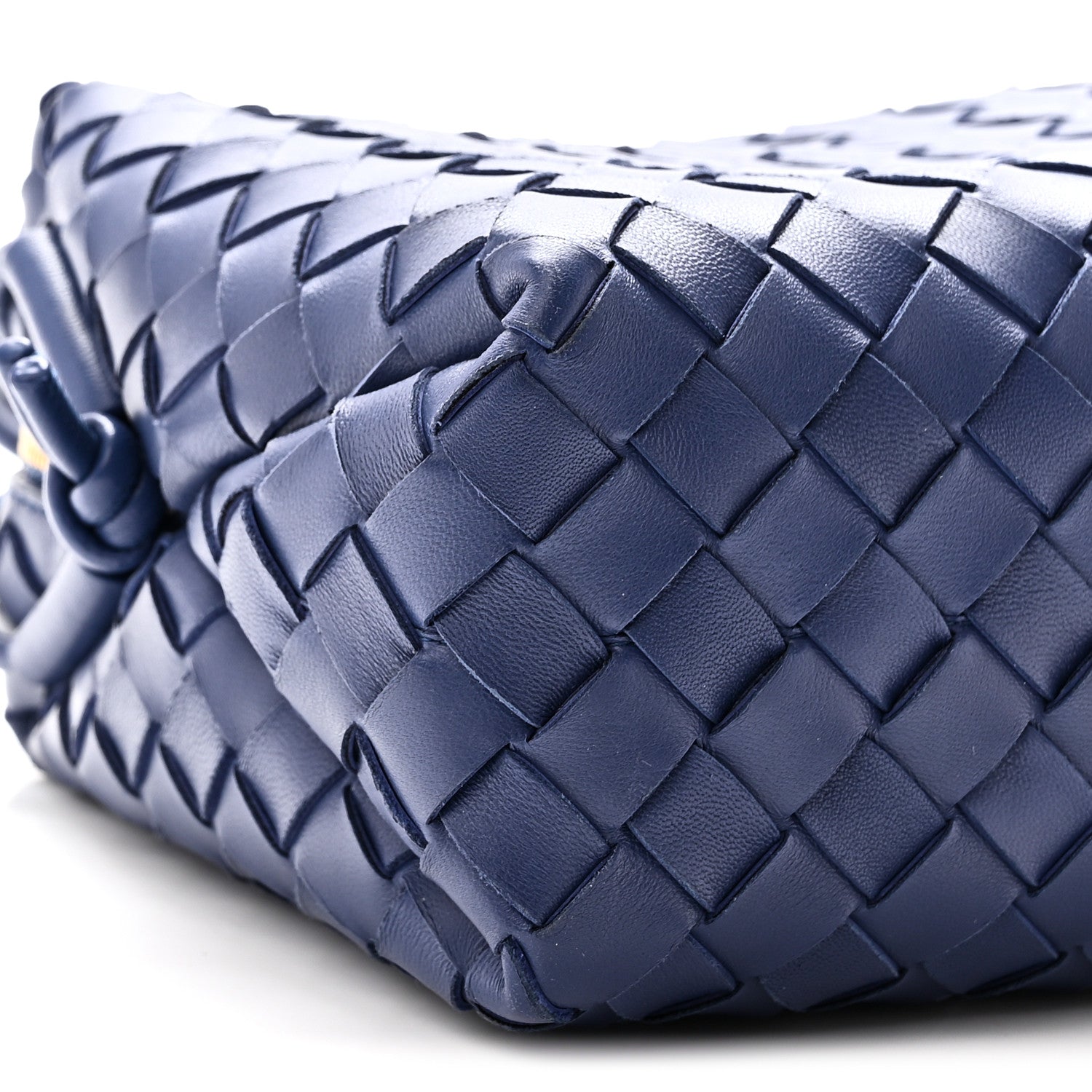 Bottega Veneta Nappa Intrecciato Small Loop Camera Bag Deep Pacific 8 of 9