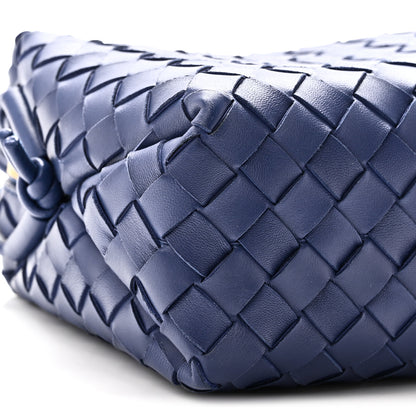 Bottega Veneta Nappa Intrecciato Small Loop Camera Bag Deep Pacific 8 of 9